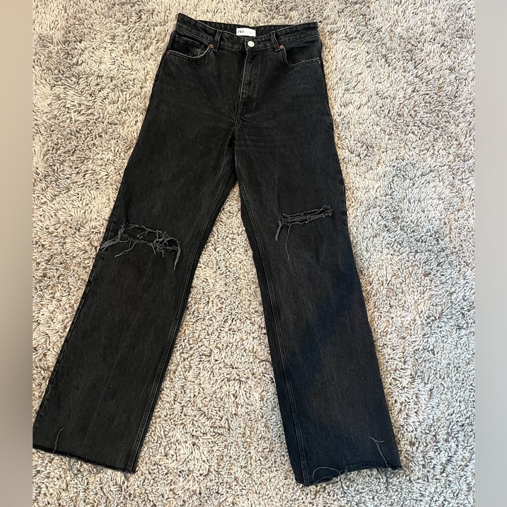 ZARA Women’s High Waisted Jeans